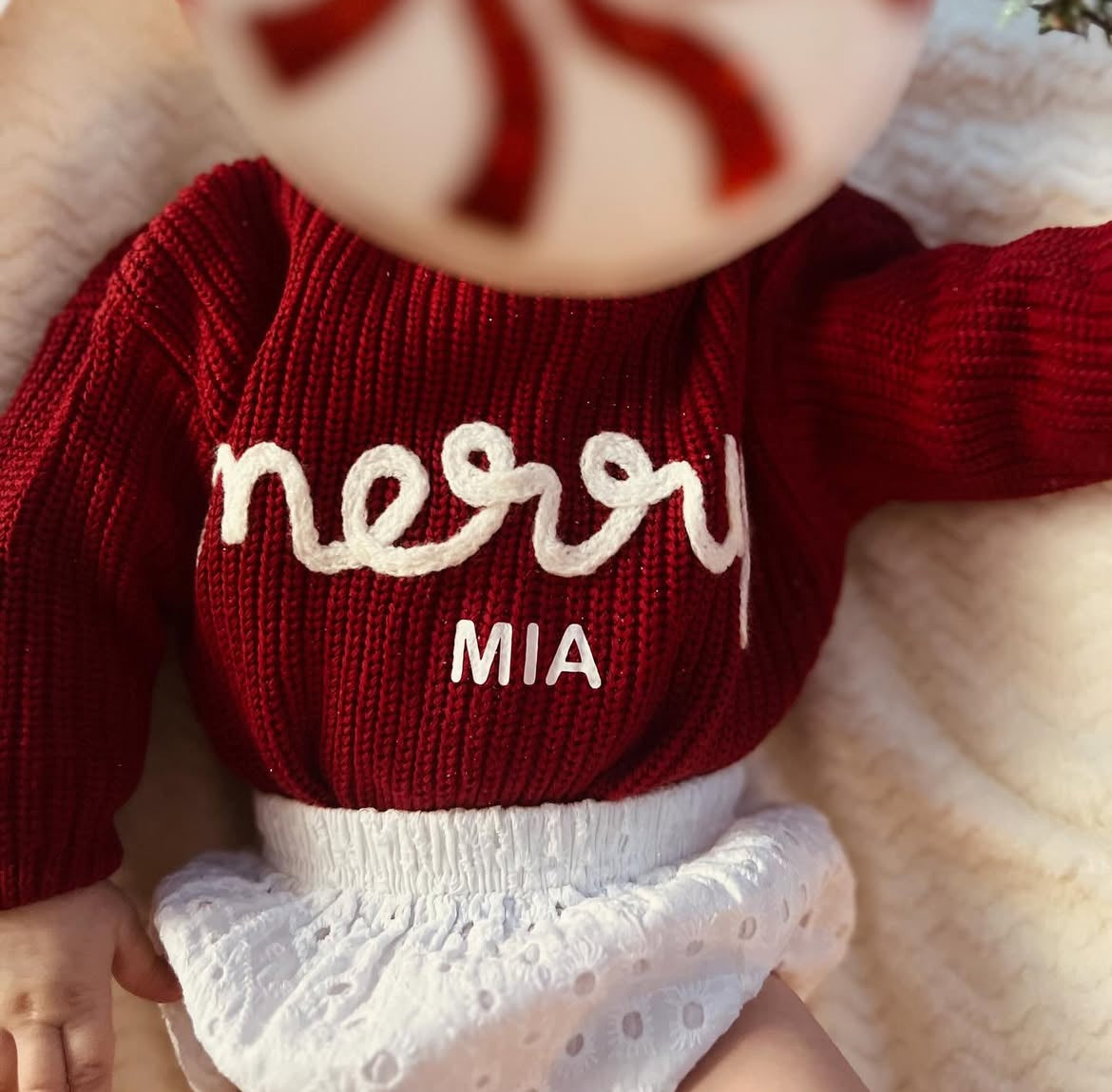 Merry dziecięcy sweterek
