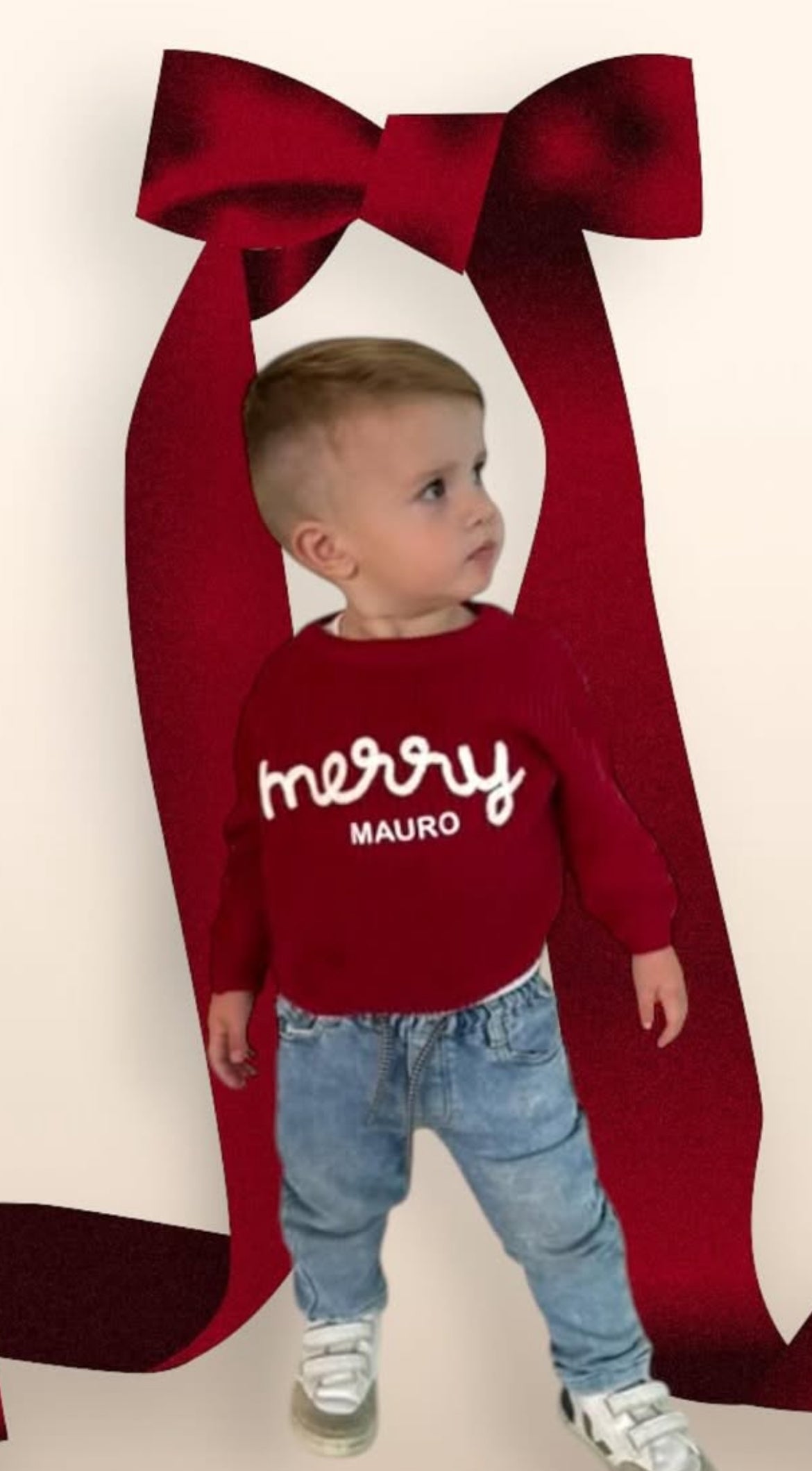Merry dziecięcy sweterek