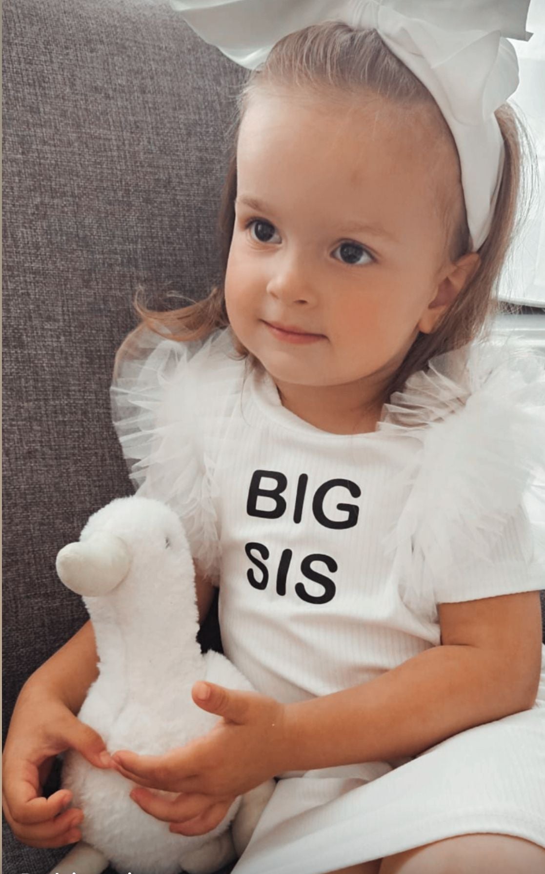 Big/Lil Sis sukienka tiulowa