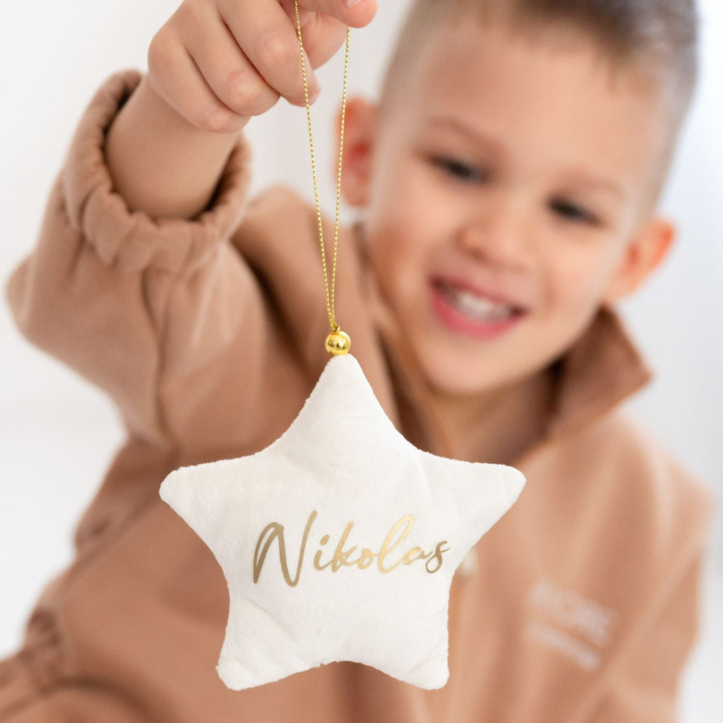 Christmas Star personalizowana ozdoba świąteczna